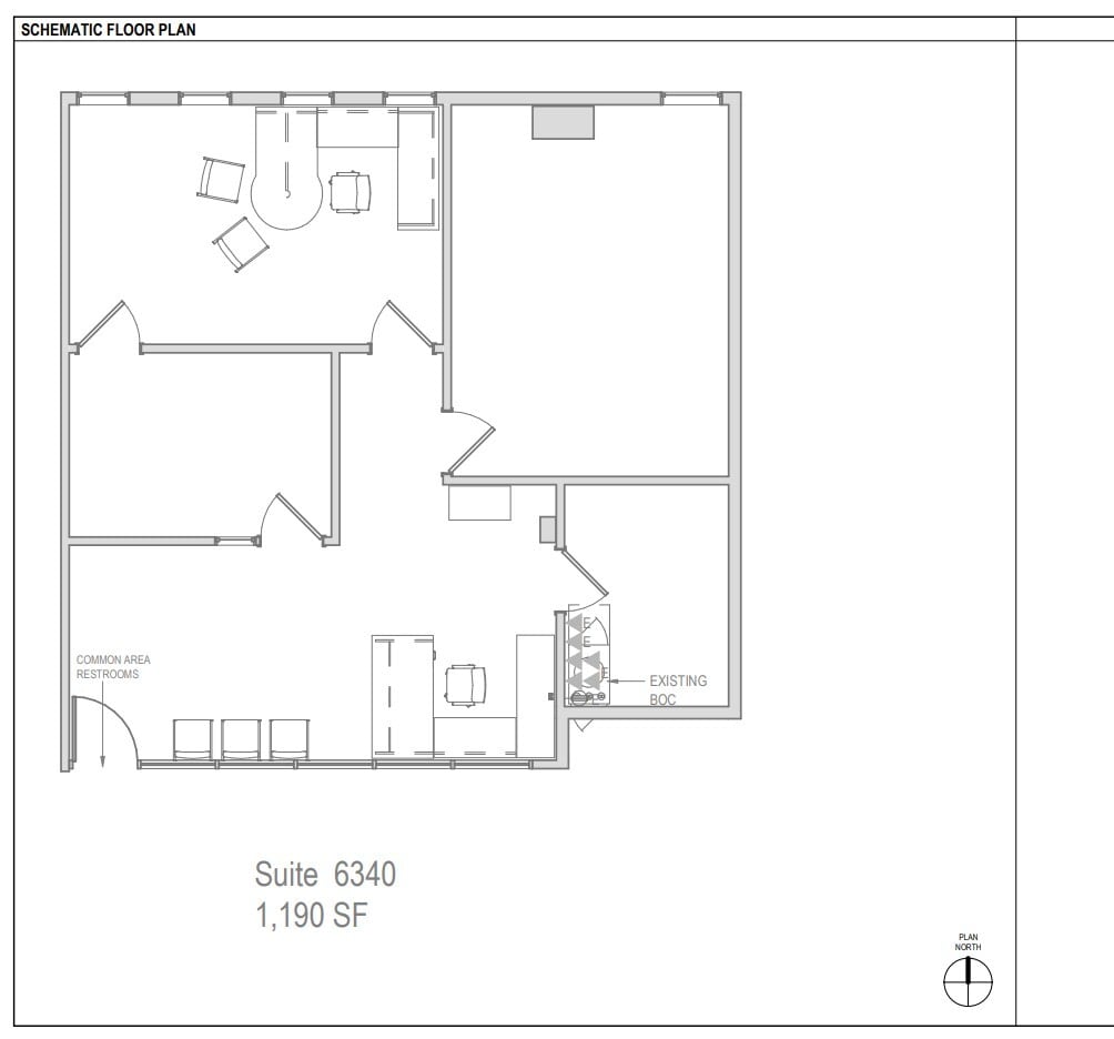9595 Six Pines Rd, The Woodlands, TX à louer Plan d’étage– Image 1 sur 1