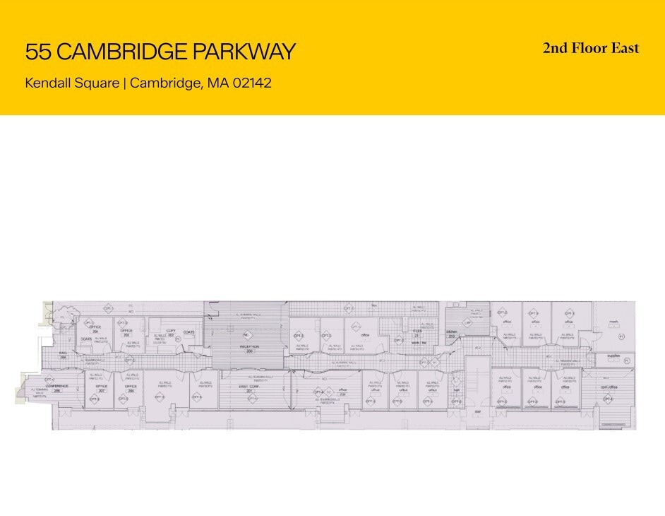 55 Cambridge Pky, Cambridge, MA à louer Plan d’étage– Image 1 sur 1