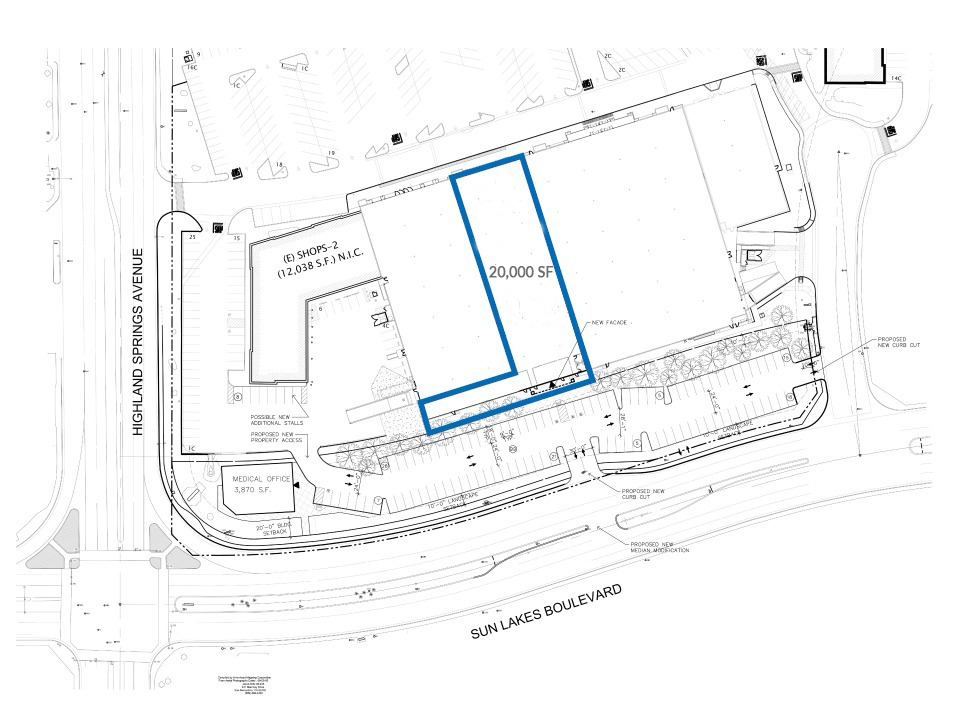 300 S Highland Springs Ave, Banning, CA à louer Plan d’étage– Image 1 sur 1