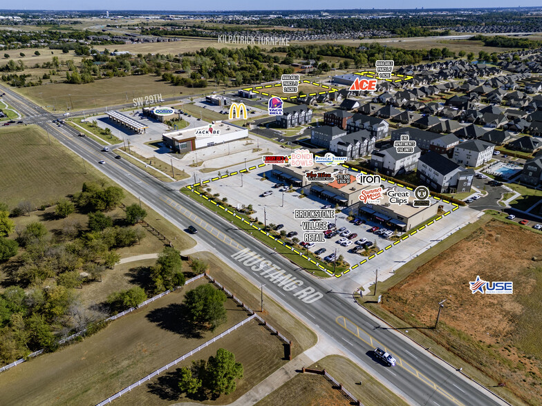 3200 S. Mustang Road, Yukon, OK à louer - Aérien – Image 3 sur 4