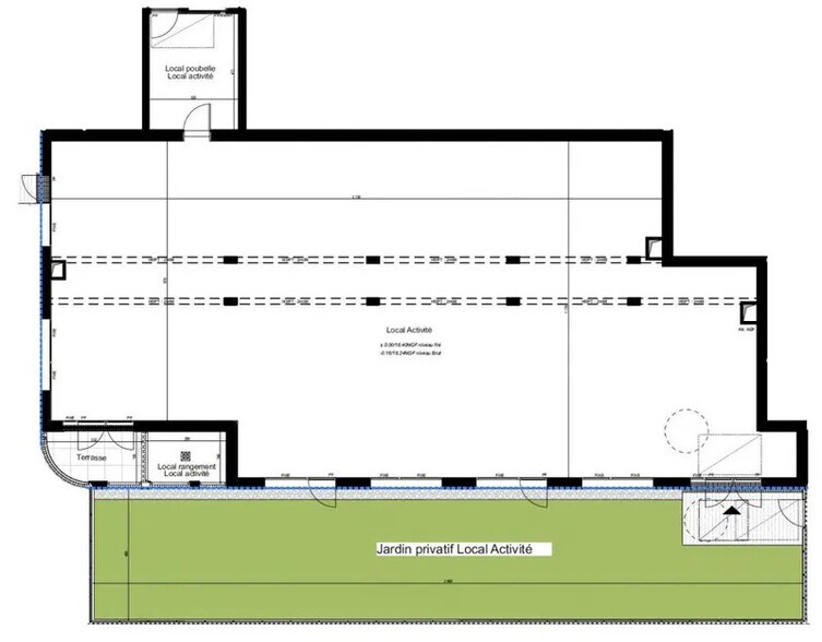 Local commercial dans Mondeville à vendre - Plan d’étage – Image 3 sur 4