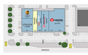 3195 Dowlen Rd, Beaumont, TX à louer Plan de site– Image 1 sur 1
