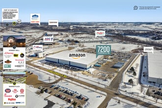 7200 Chavenelle Rd, Dubuque, IA - Vue aérienne  vue de carte