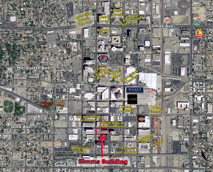 400 Gold Ave SW, Albuquerque, NM à louer - Photo de l’immeuble – Image 2 sur 15