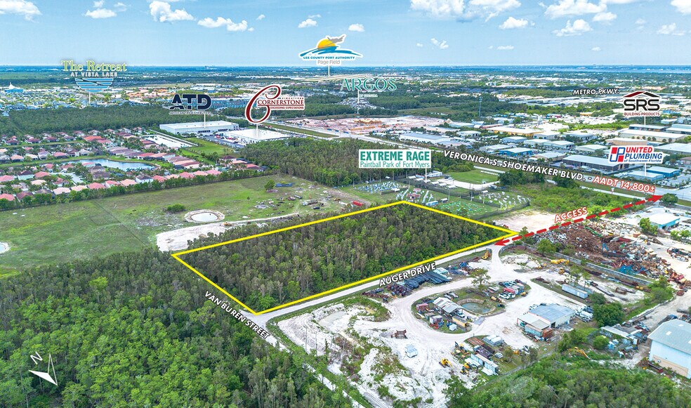 Auger Dr, Fort Myers, FL à vendre - Aérien – Image 3 sur 5