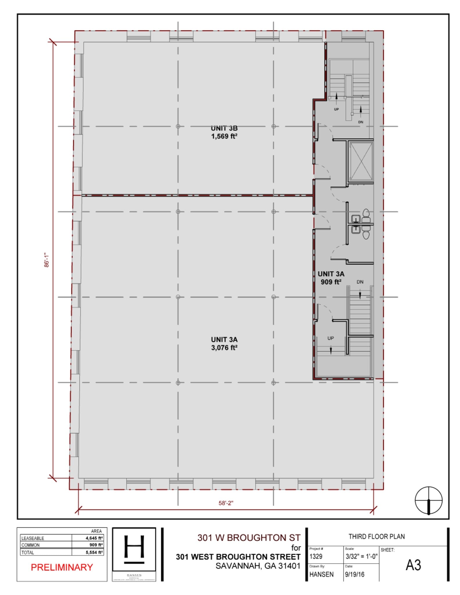 301 W Broughton St, Savannah, GA à louer Plan de site– Image 1 sur 1