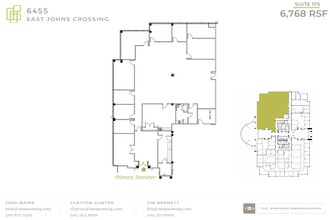 6455 E Johns Xing, Johns Creek, GA à louer Plan d’étage– Image 1 sur 1