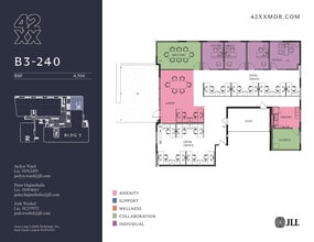 4204 Glencoe Ave, Marina Del Rey, CA à louer Plan d’étage– Image 1 sur 2