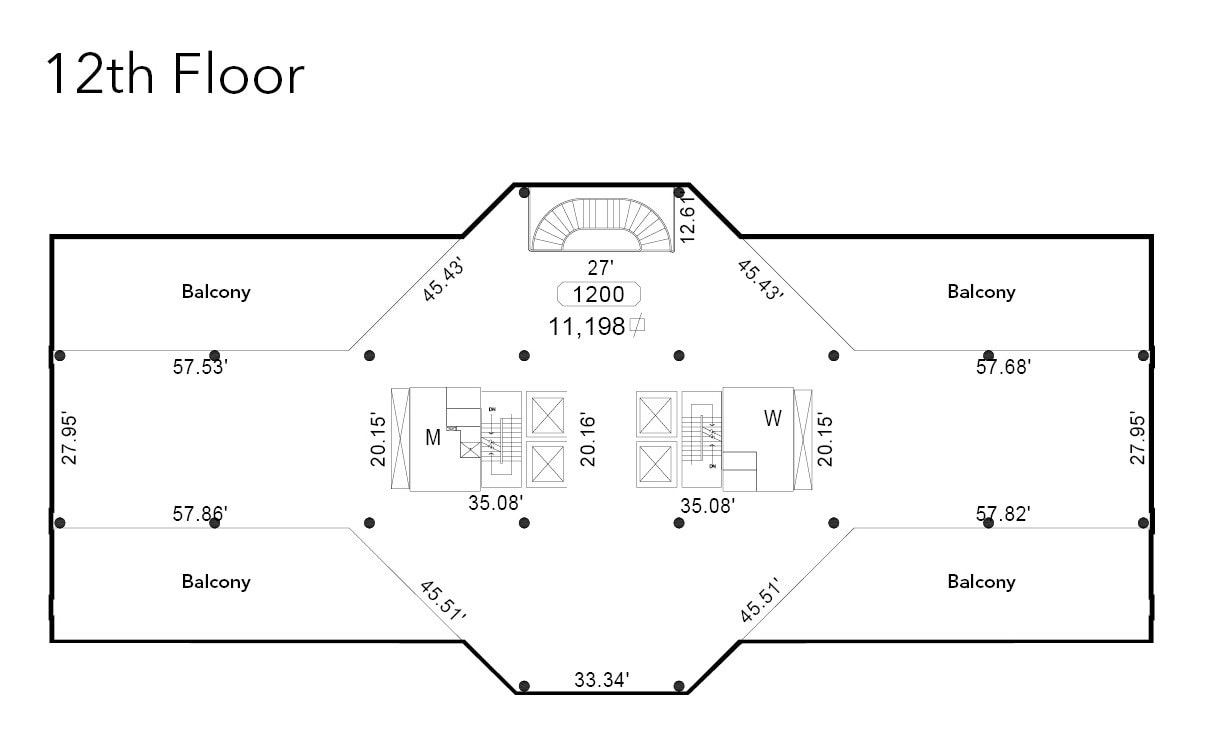 1100 S Hayes St, Arlington, VA à louer Plan d’étage– Image 1 sur 6