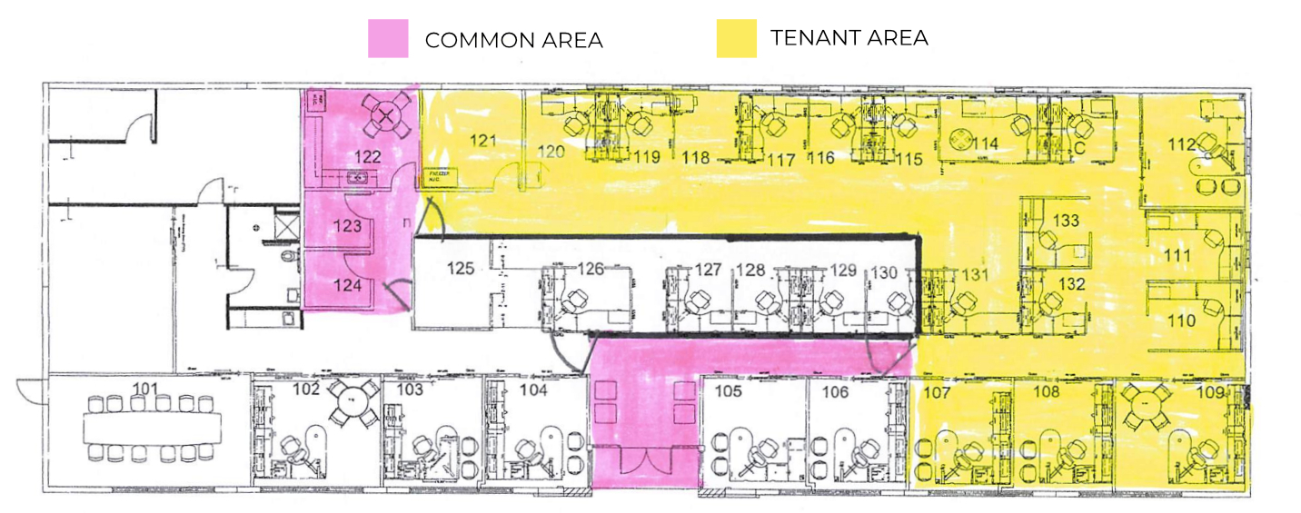 130 Central Ave, Grapevine, TX à louer Plan d’étage– Image 1 sur 1