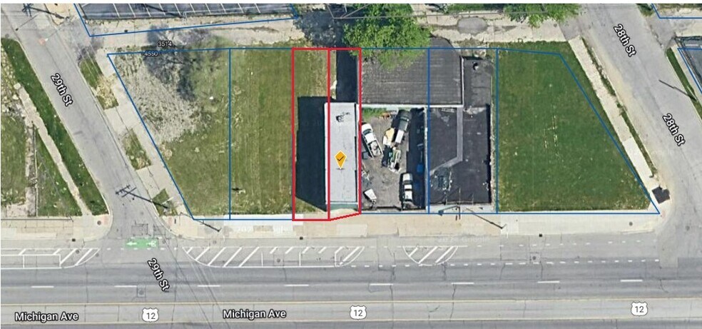 4536 Michigan Ave, Detroit, MI à vendre - Aérien – Image 2 sur 27