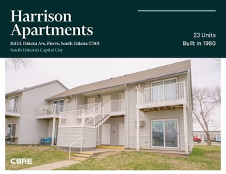 Plus de détails pour 1615 E Dakota Ave, Pierre, SD - Logement à vendre