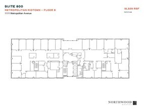 1111 Metropolitan Ave, Charlotte, NC à louer Plan d’étage– Image 1 sur 1