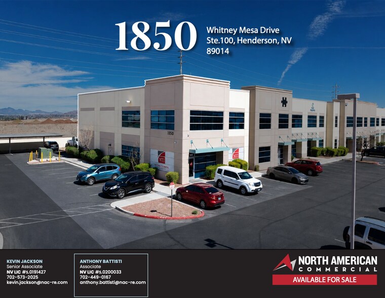 1870 | 1850 Whitney Mesa Drive For Sale portefeuille de 2 biens à vendre sur LoopNet.fr - Photo de l’immeuble – Image 2 sur 11