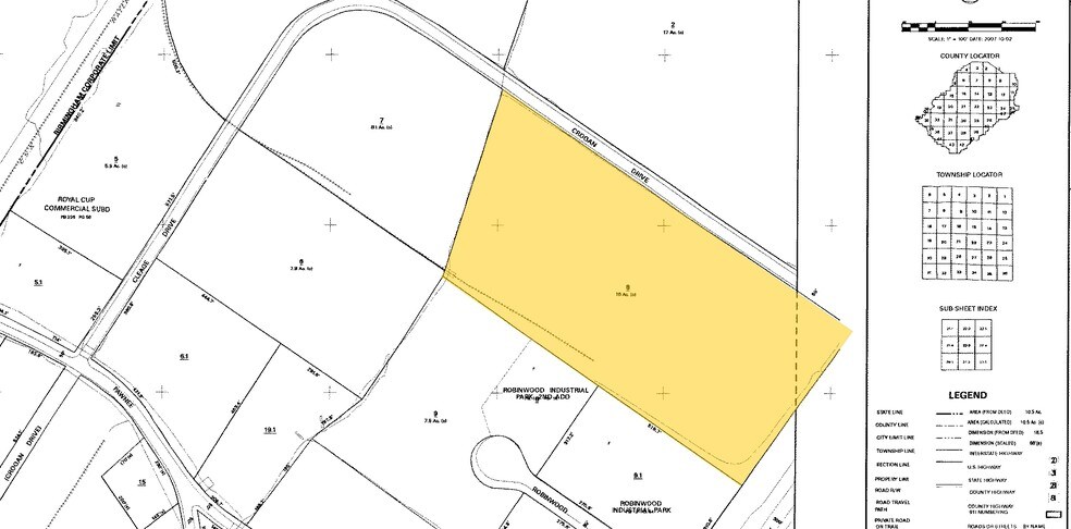 3200 Pinson Valley, Birmingham, AL à louer - Plan cadastral – Image 3 sur 4