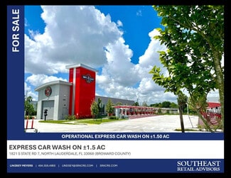 Plus de détails pour 1821 S State Road 7, North Lauderdale, FL - Spécialisé à vendre