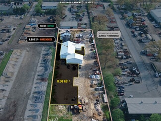 Plus de détails pour 8223-8225 Baltimore Annapolis Blvd, Pasadena, MD - Industriel/Logistique à louer