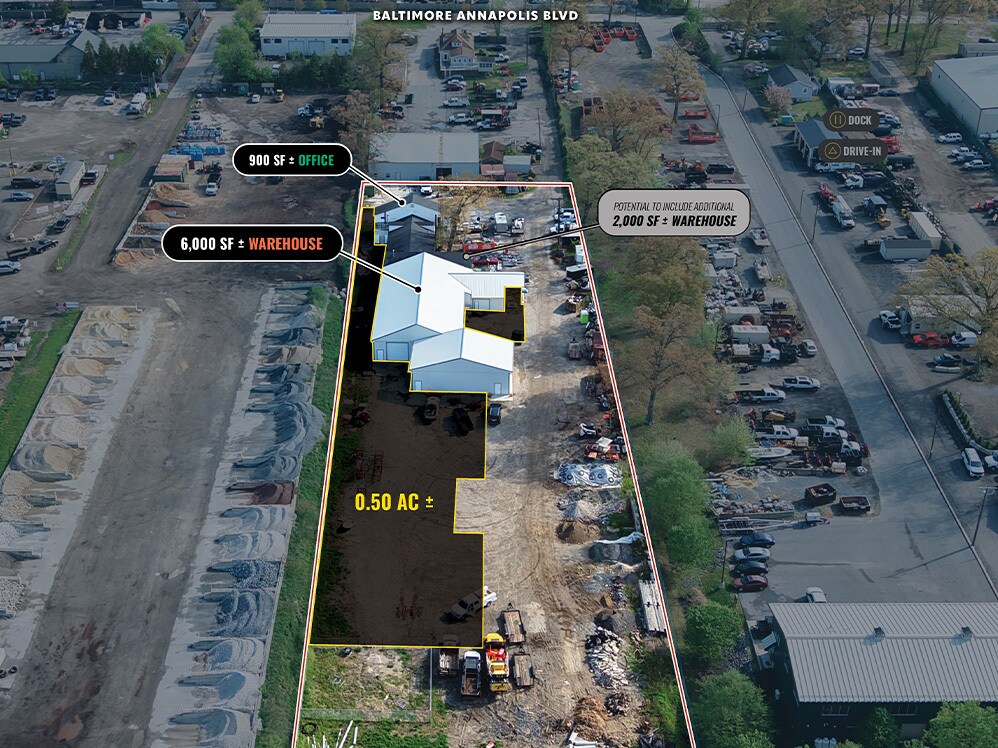 8223-8225 Baltimore Annapolis Blvd, Pasadena, MD à louer Photo principale– Image 1 sur 10