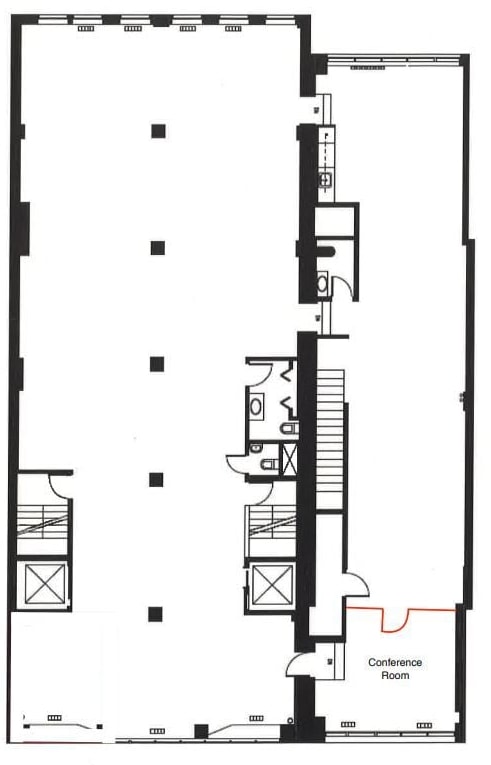 149 W 36th St, New York, NY à louer Plan d’étage– Image 1 sur 1