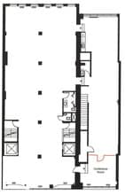 149 W 36th St, New York, NY à louer Plan d’étage– Image 1 sur 1