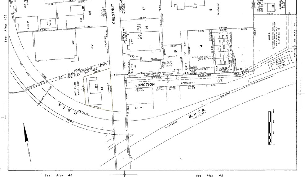 399 Chestnut St, Needham, MA à louer - Plan cadastral – Image 3 sur 3