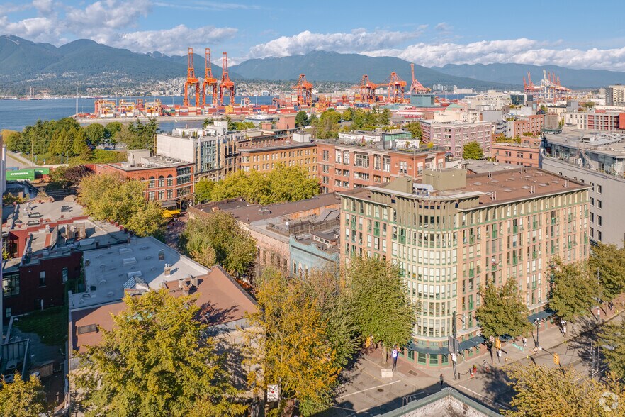 210-212 Carrall St, Vancouver, BC à louer - Aérien – Image 3 sur 4