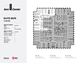200 E Randolph St, Chicago, IL à louer Plan d’étage– Image 1 sur 4