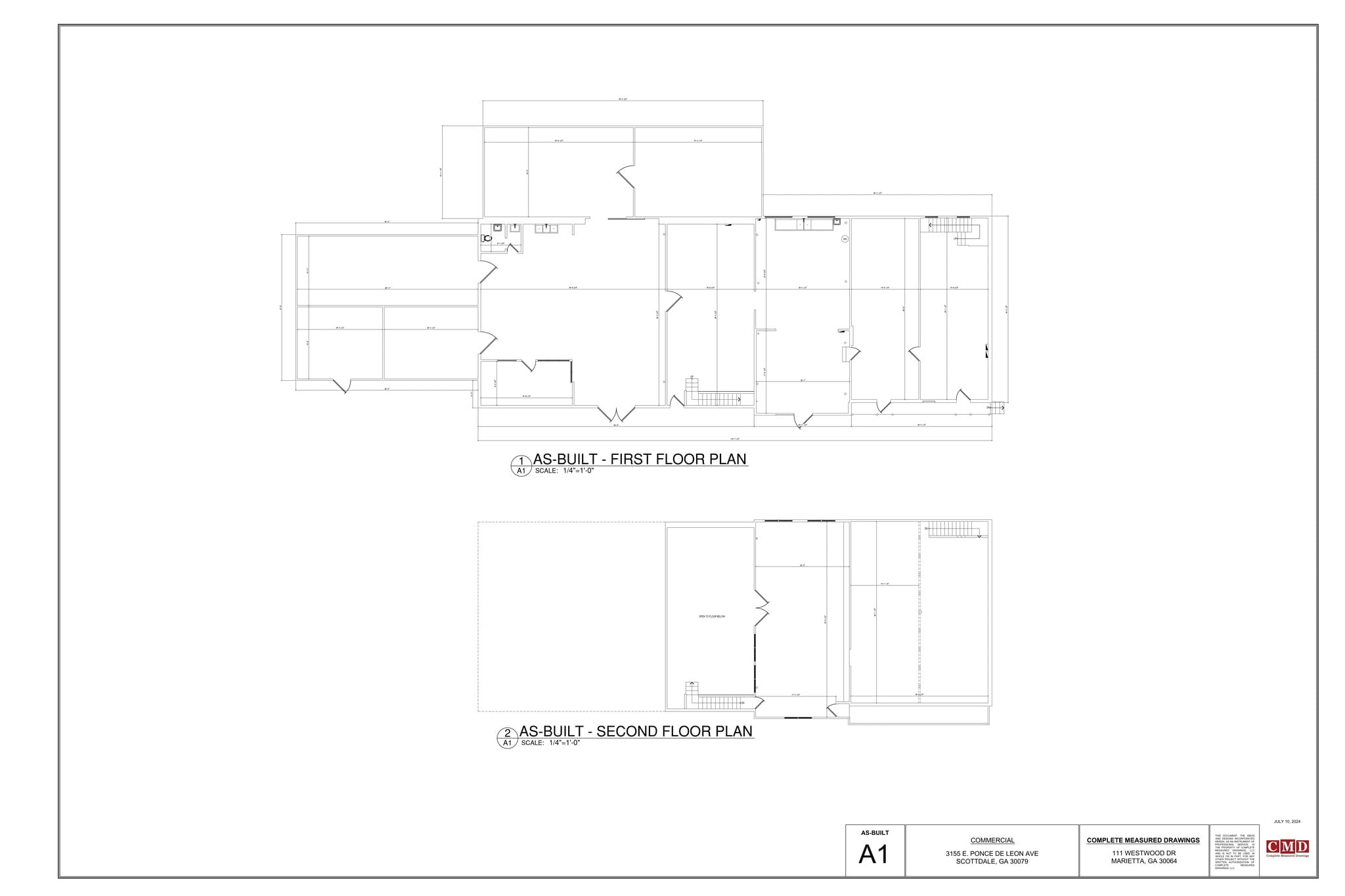 3155 E Ponce de Leon Ave, Scottdale, GA à louer Plan de site– Image 1 sur 11