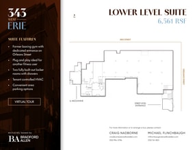 343 W Erie St, Chicago, IL à louer Plan d’étage– Image 1 sur 11
