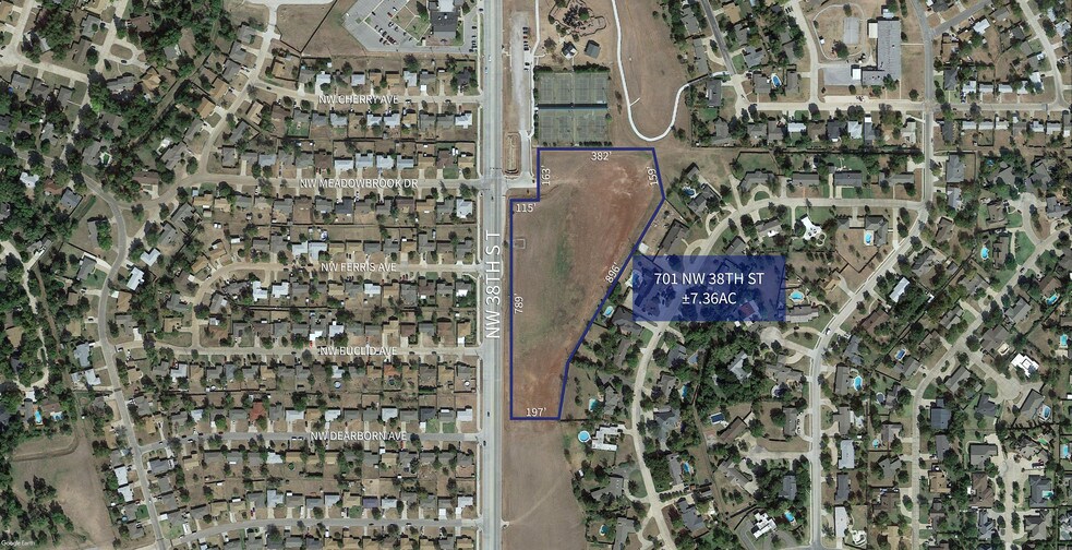 701 NW 38th St, Lawton, OK à vendre - Aérien – Image 1 sur 6
