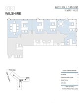 8383 Wilshire Blvd, Beverly Hills, CA à louer Plan de site– Image 1 sur 16