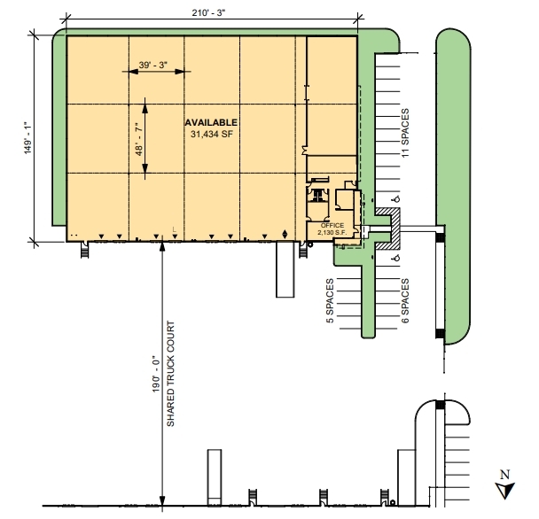 3423 N Sam Houston Pky W, Houston, TX à louer Plan de site– Image 1 sur 1