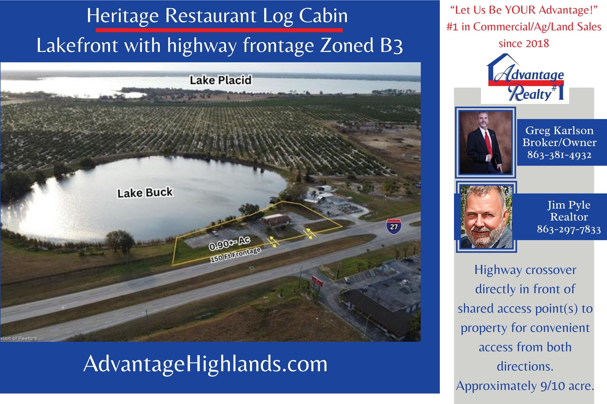 2204 US-27, Lake Placid, FL à vendre Photo principale– Image 1 sur 32