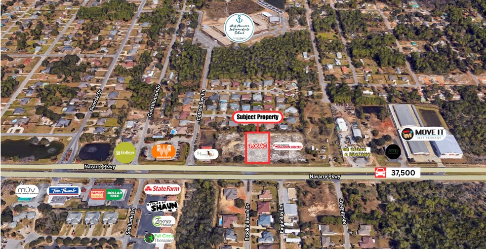 6978 Navarre Parkway, Navarre, FL à vendre - Photo de l’immeuble – Image 1 sur 4
