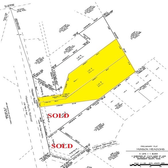 3.915 Acres Meador Road, Conroe, TX à vendre - Photo de l’immeuble – Image 2 sur 4