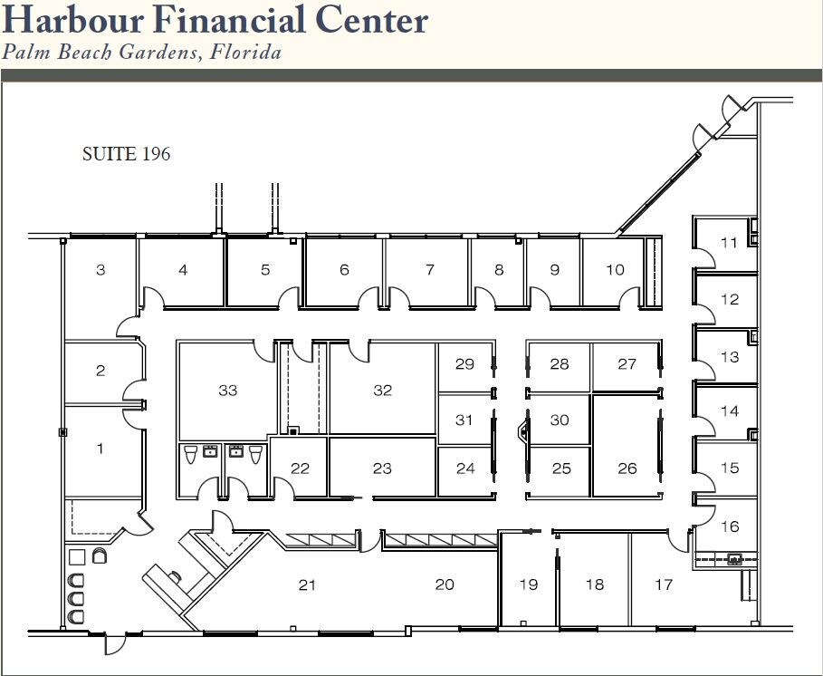 2401 PGA Blvd, Palm Beach Gardens, FL à louer Plan d’étage– Image 1 sur 8