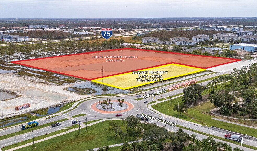 Ortiz Avenue Lot 5, Fort Myers, FL à louer - Aérien – Image 1 sur 8