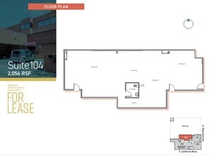 55 E California Blvd, Pasadena, CA à vendre Plan d’étage– Image 1 sur 1