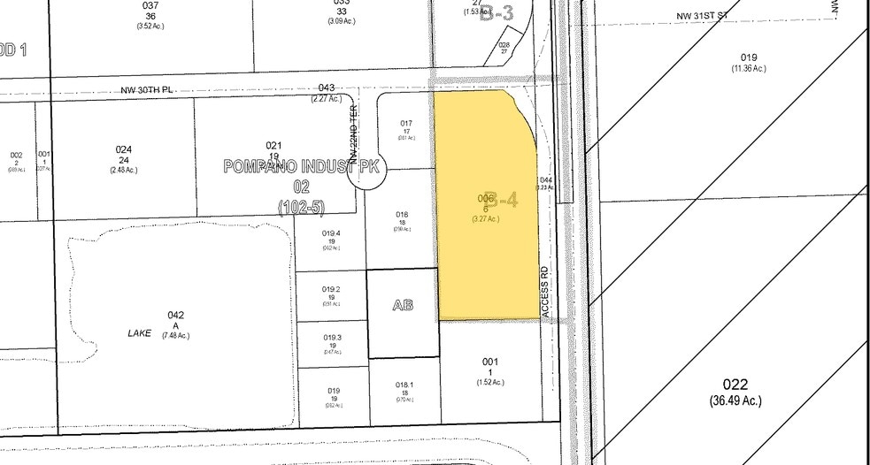 2939-2999 N Powerline Rd, Pompano Beach, FL à louer - Plan cadastral – Image 3 sur 26