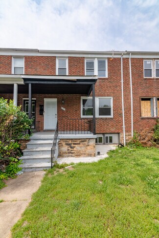 Plus de détails pour 1304 N Linwood Ave, Baltimore, MD - Logement à vendre