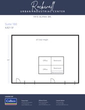 1905-1915 Alpha Dr, Rockwall, TX à louer Plan d’étage– Image 1 sur 1