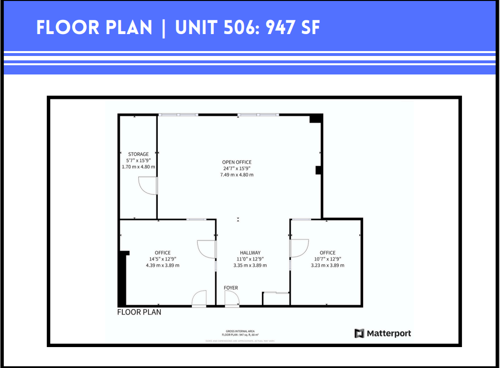 234 Eglinton Ave E, Toronto, ON à louer Plan d’étage– Image 1 sur 1