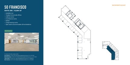 50 Francisco St, San Francisco, CA à louer Plan d’étage– Image 1 sur 3