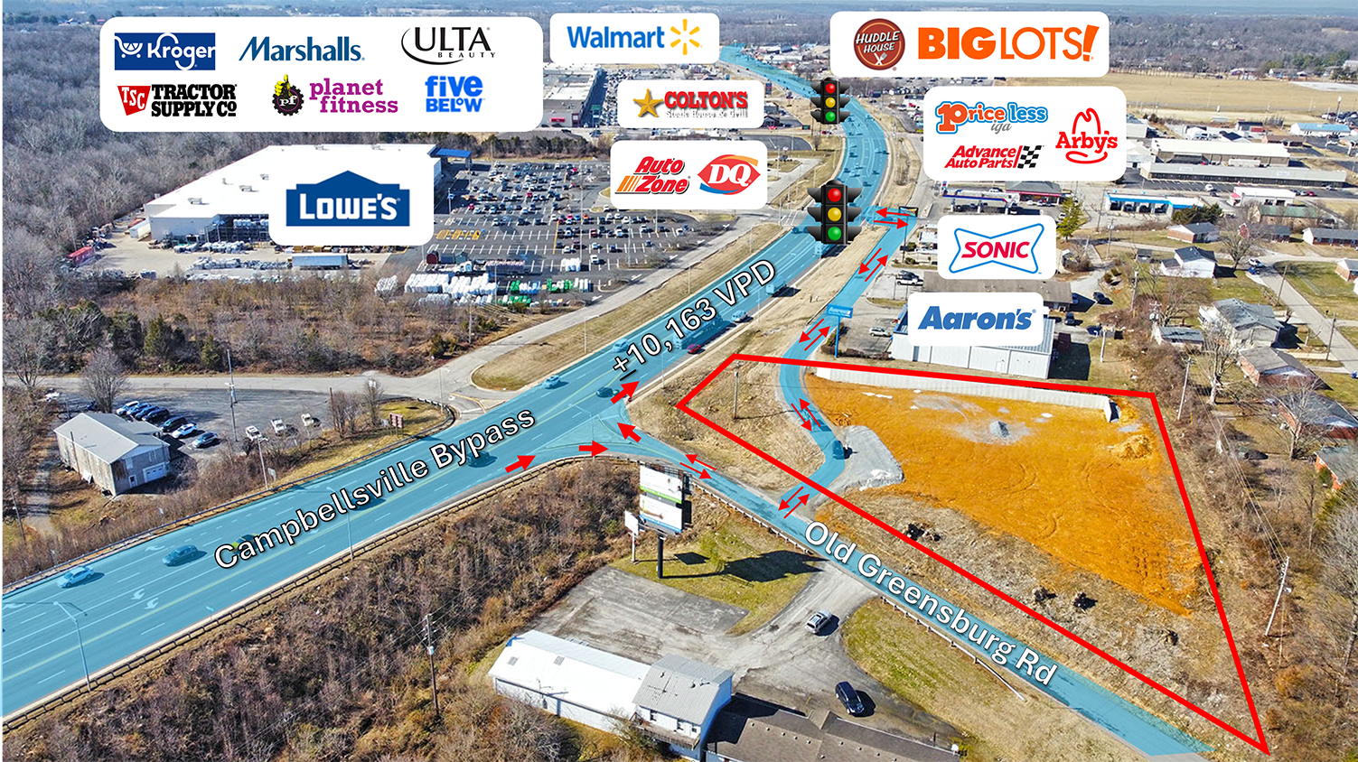 110 Campbellsville Byp, Campbellsville, KY à vendre Photo principale– Image 1 sur 8