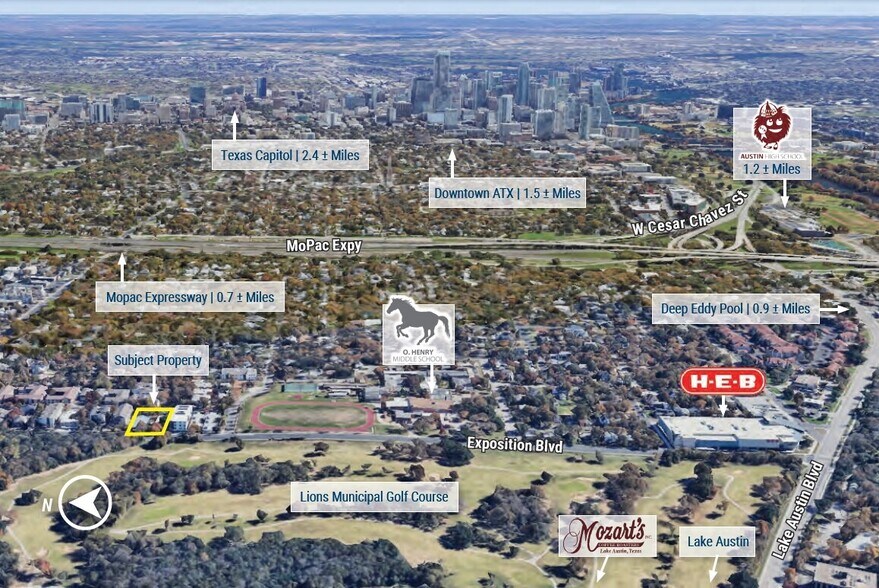 1300 Norwalk Ln, Austin, TX à vendre - Aérien – Image 2 sur 7