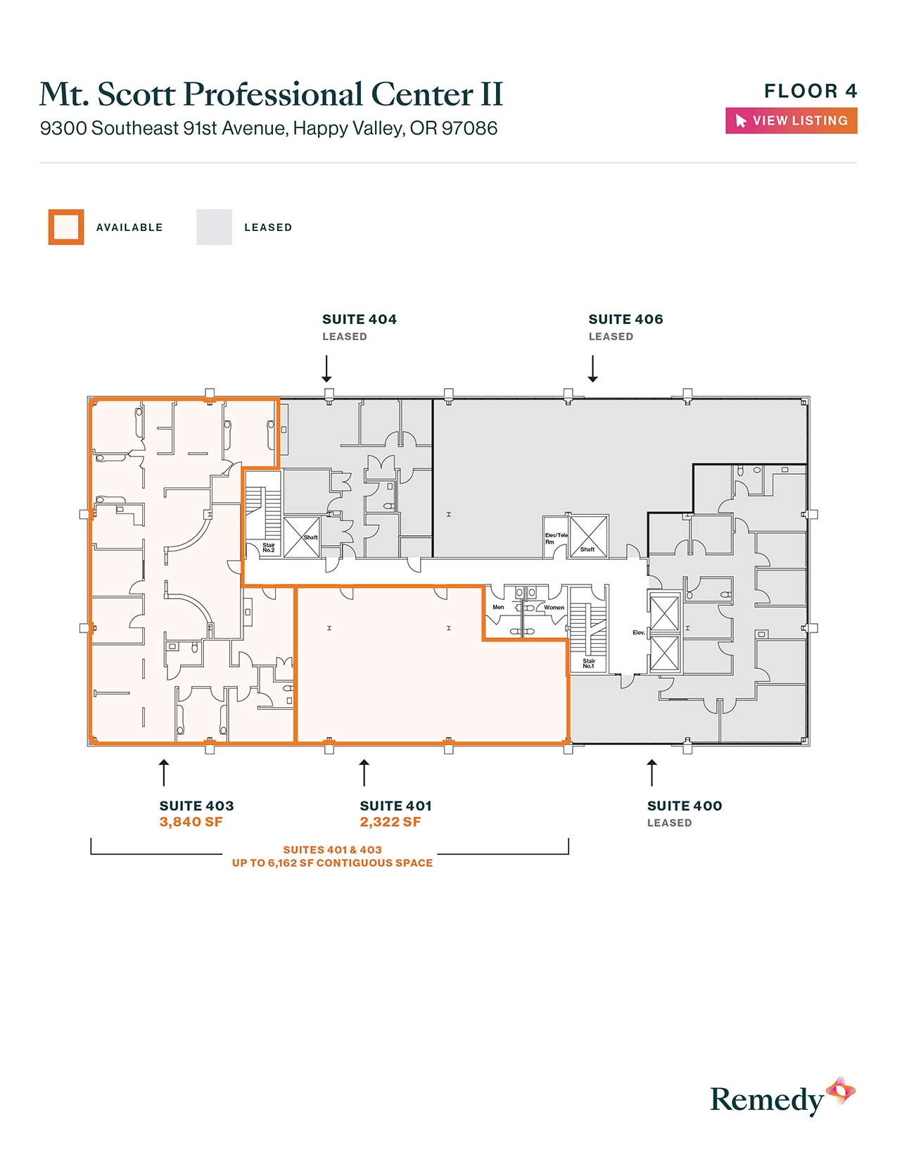 9300 SE 91st Ave, Happy Valley, OR à louer Plan d’étage– Image 1 sur 1
