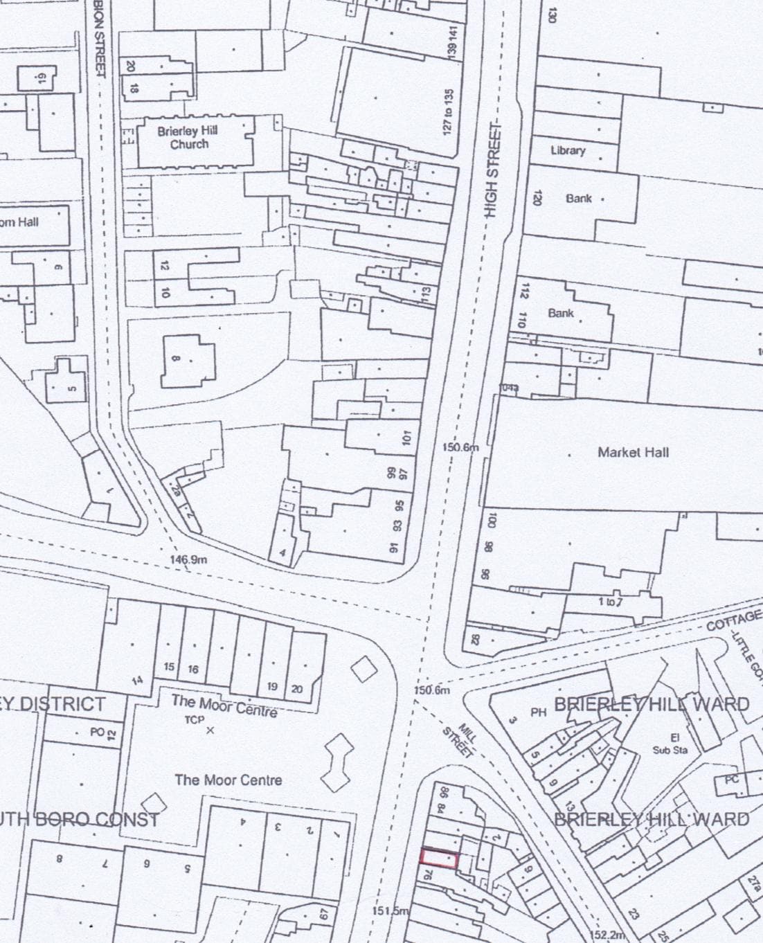 78 High St, Brierley Hill à louer Carte– Image 1 sur 1