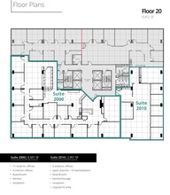 840 7th Ave SW, Calgary, AB à louer Plan d’étage– Image 1 sur 1