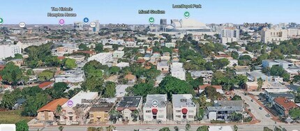 1521 SW 7th St, Miami, FL - Vue aérienne vue de carte