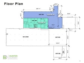 904-906 Springdale Dr, Exton, PA à louer Plan d’étage– Image 1 sur 1
